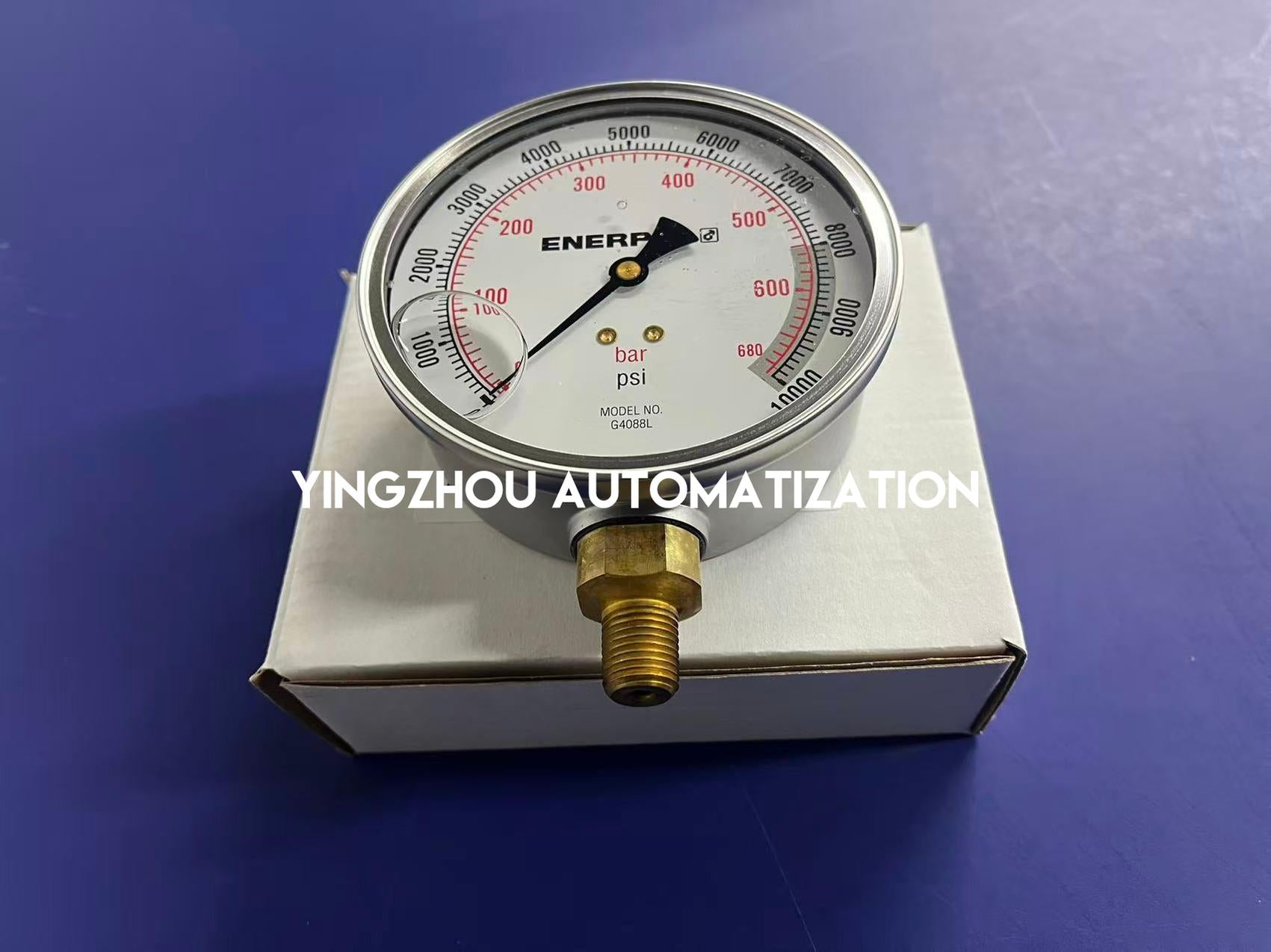 Enerpac G4088L | High-Pressure Industrial Gauge | 10,000 PSI Rating | Glycerin-Filled Precision Monitoring | Brand New Original-YingZhou Automatization