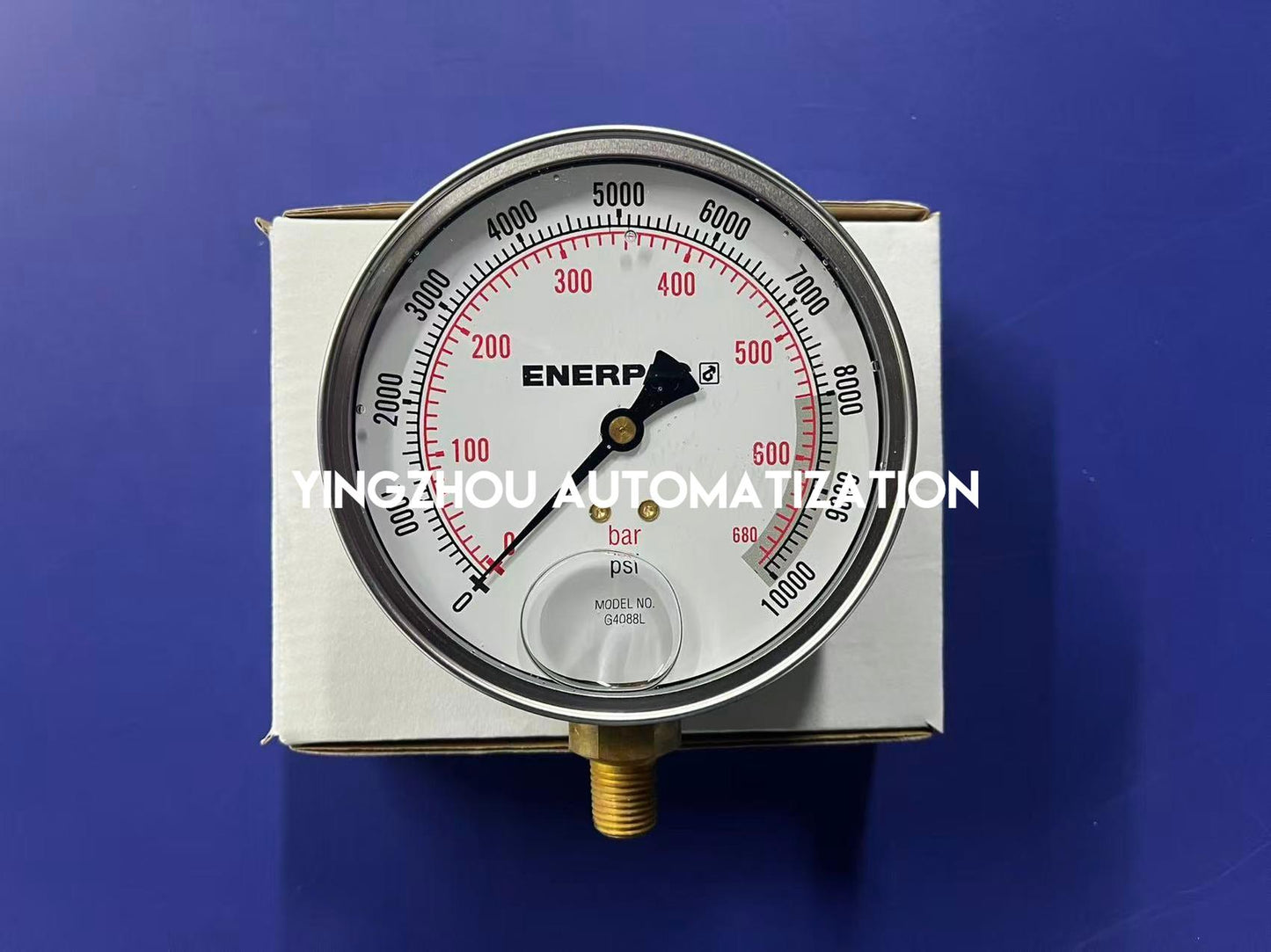 Enerpac G4088L | High-Pressure Industrial Gauge | 10,000 PSI Rating | Glycerin-Filled Precision Monitoring | Brand New Original-YingZhou Automatization