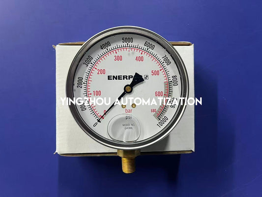 Enerpac G4088L | High-Pressure Industrial Gauge | 10,000 PSI Rating | Glycerin-Filled Precision Monitoring | Brand New Original-YingZhou Automatization