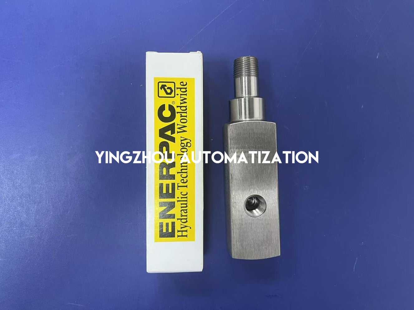 Enerpac GA3 Gauge Adaptor | 10,000 psi, 1/4" NPTF Gauge Port, 3/8" NPTF Ends-YingZhou Automatization