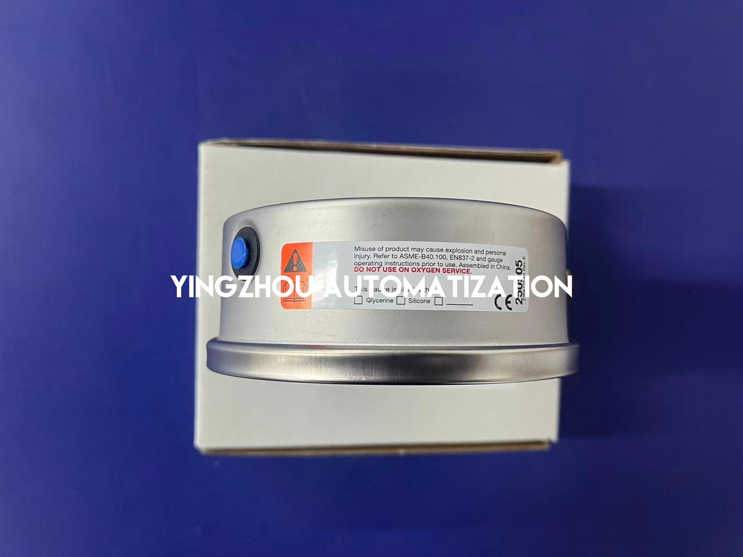 Enerpac GP10S Hydraulic Pressure Gauge | 10,000 psi / 700 bar, 4" Face, 1/2" NPTF-YingZhou Automatization