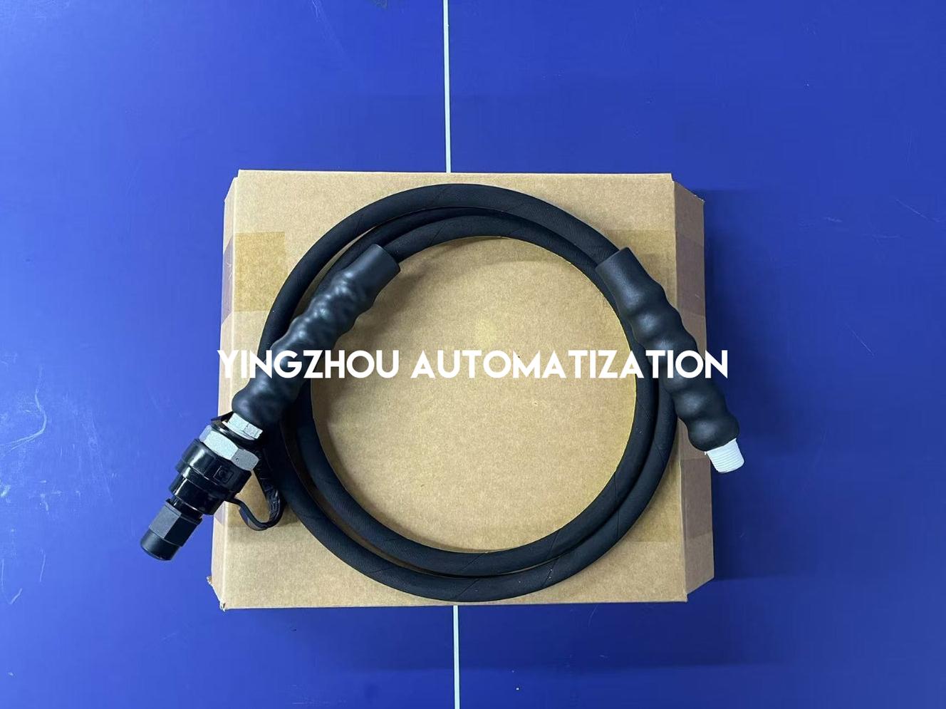 Enerpac HC9206 | Heavy-Duty Rubber Hydraulic Hose | 6 ft. (1.8m) Length | 10,000 Psi 700 Bar Rated with 3/8" NPTF & CH604 Coupler | Brand New Original-YingZhou Automatization