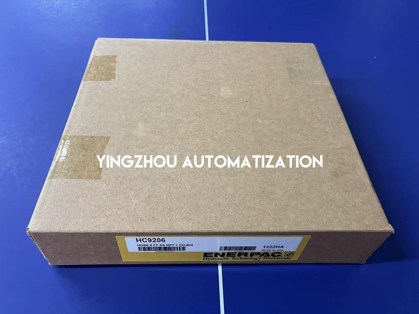 Enerpac HC9206 | Heavy-Duty Rubber Hydraulic Hose | 6 ft. (1.8m) Length | 10,000 Psi 700 Bar Rated with 3/8" NPTF & CH604 Coupler | Brand New Original-YingZhou Automatization