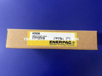 Enerpac HC9206 | Heavy-Duty Rubber Hydraulic Hose | 6 ft. (1.8m) Length | 10,000 Psi 700 Bar Rated with 3/8" NPTF & CH604 Coupler | Brand New Original-YingZhou Automatization