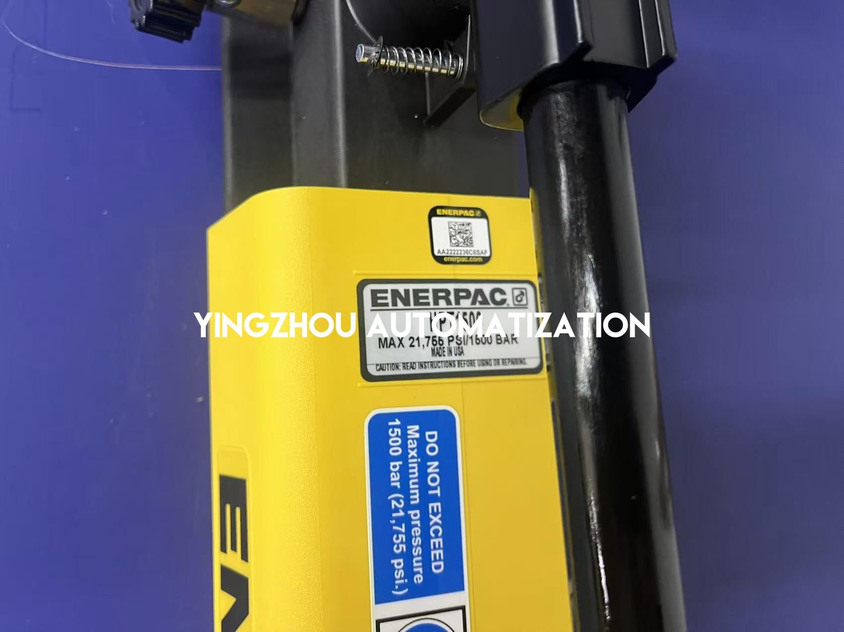 Enerpac HPT1500 Ultra-High Pressure Hydraulic Hand Pump | 21,750 psi, Two-Speed, with Gauge-YingZhou Automatization