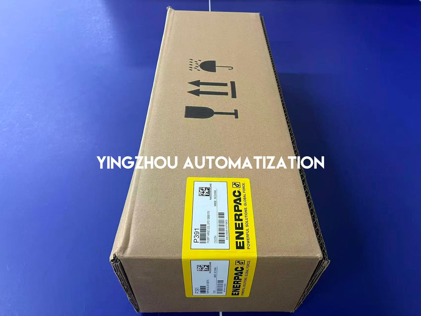 Enerpac P391 Lightweight Hydraulic Hand Pump | Single-Speed, 10,000 psi, 55 in³ Oil Capacity-YingZhou Automatization