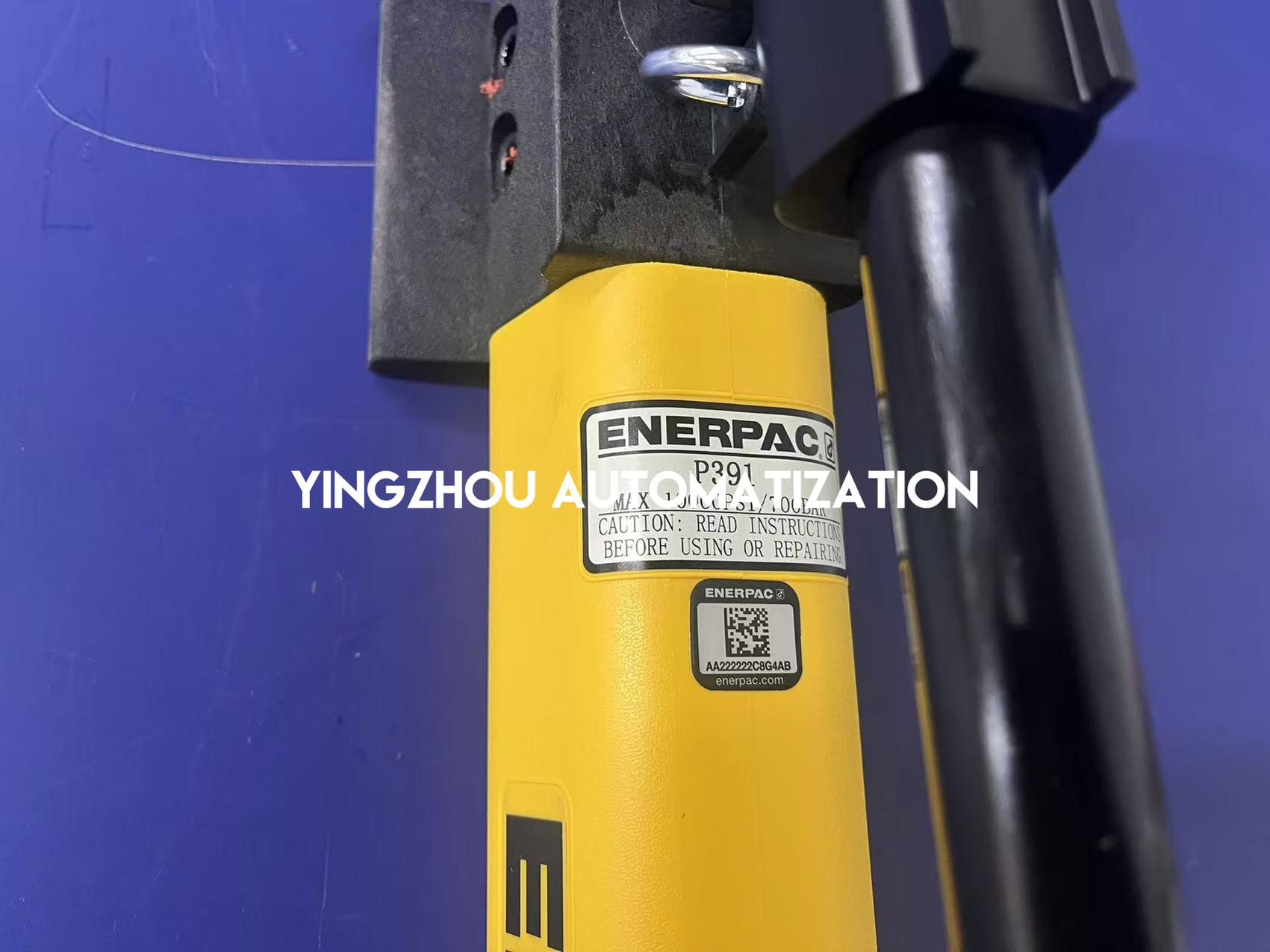 Enerpac P391 | Two-Speed Light-Weight Hydraulic Hand Pump | 10,000 psi 700 bar | 55 in³ Reservoir | Manual Power Pack | Brand New Original-YingZhou Automatization