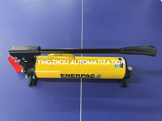 Enerpac P80 | Two-Speed Hydraulic Hand Pump | 10,000 Psi 700 Bar Rated | 134 in³ (2.2L) Usable Oil Reservoir | Single-Acting Cylinder Power Unit | Brand New Original-YingZhou Automatization