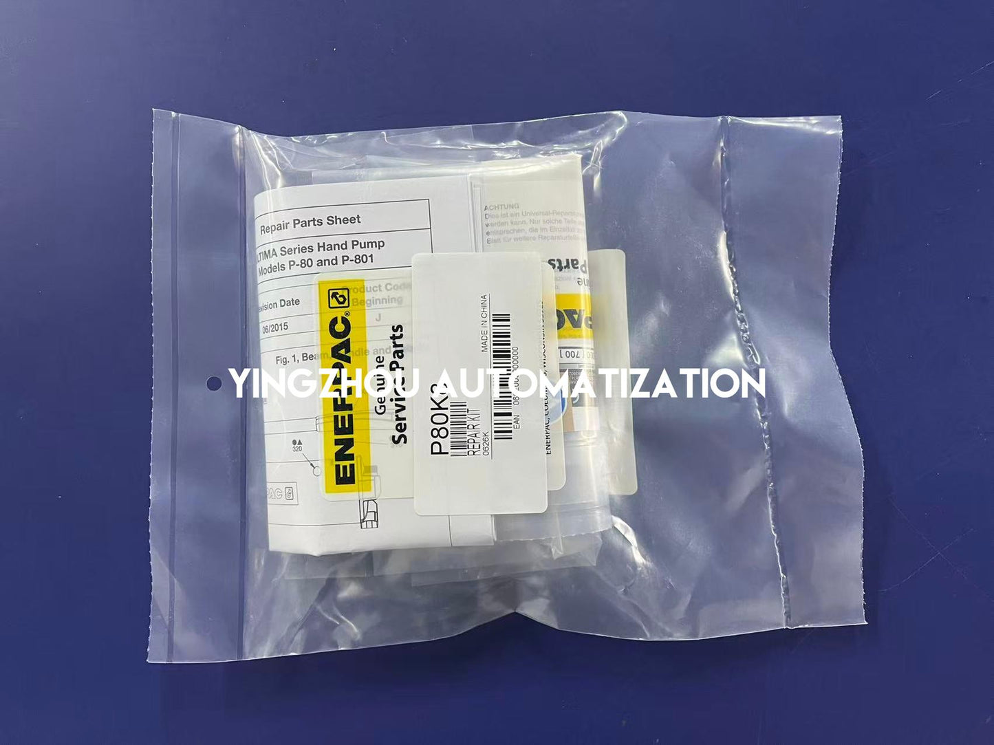 Enerpac P80K8 | Seal Repair Kit | For P80 Series Hydraulic Hand Pump | Industrial Maintenance | Brand New Original-YingZhou Automatization