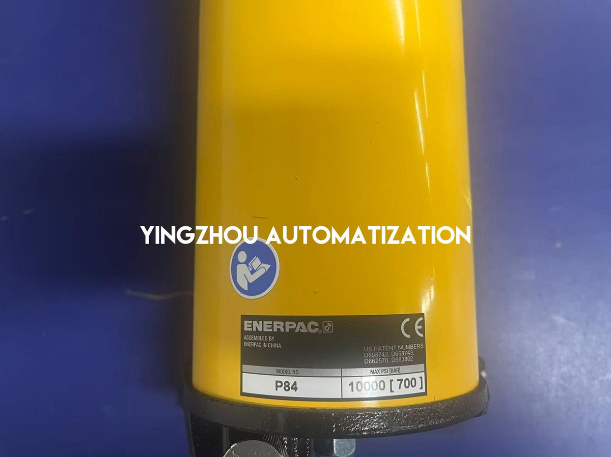Enerpac P84 ULTIMA Two-Speed Steel Hydraulic Hand Pump 700 Bar with 4-Way Valve-YingZhou Automatization