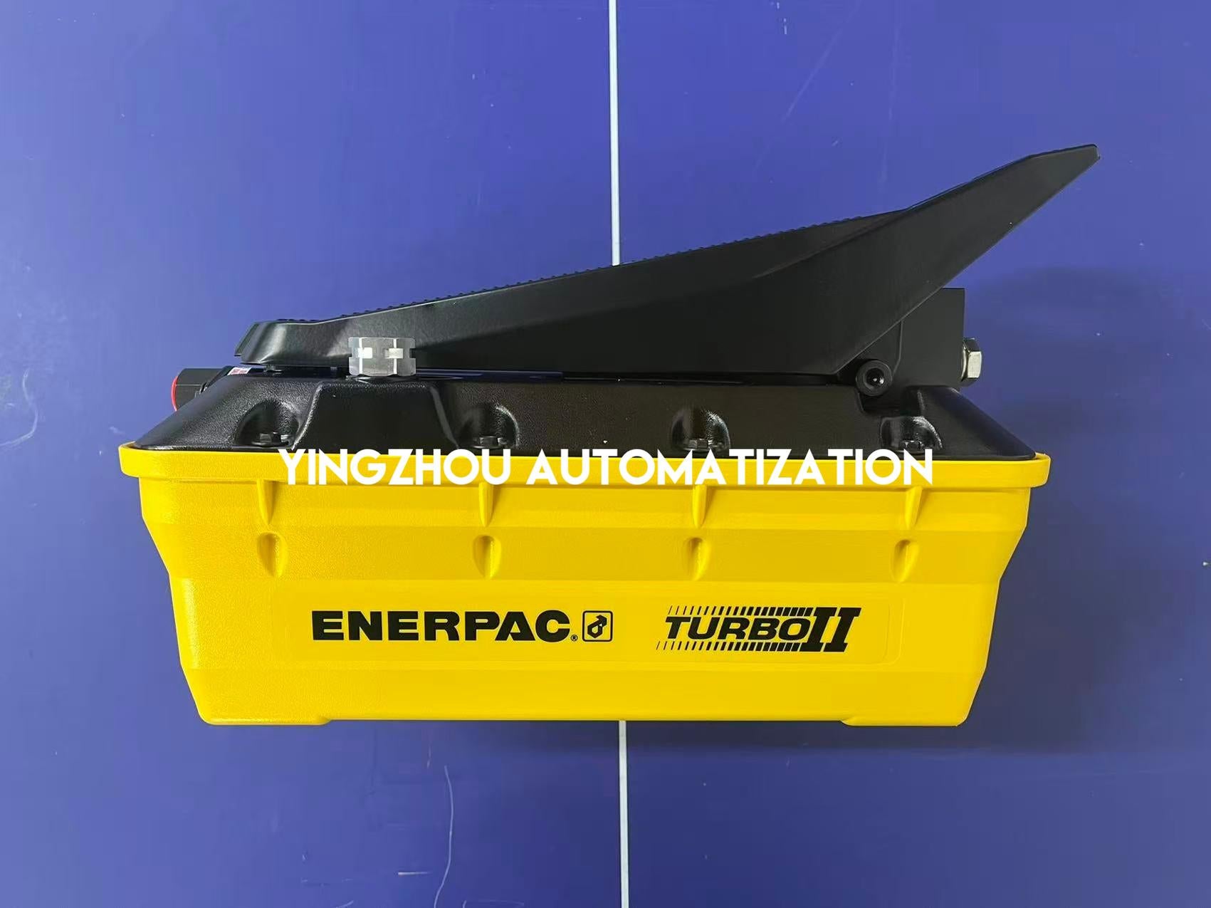 Enerpac PATG1102N | Turbo II Air Hydraulic Pump | Hand/Foot Operated 3/3 Treadle Valve | 10,000 Psi 700 Bar Rated | 127 in³ (2.1L) Usable Oil Reservoir | Brand New Original-YingZhou Automatization