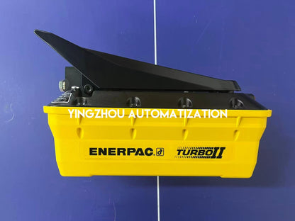 Enerpac PATG1102N | Turbo II Air Hydraulic Pump | Hand/Foot Operated 3/3 Treadle Valve | 10,000 Psi 700 Bar Rated | 127 in³ (2.1L) Usable Oil Reservoir | Brand New Original-YingZhou Automatization