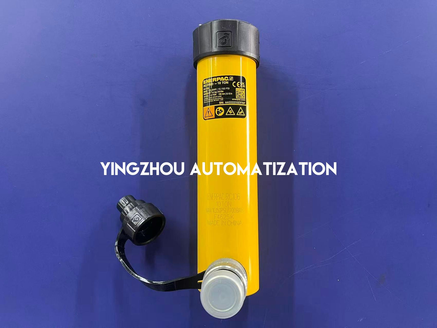 Enerpac RC106 | RC-Series General Purpose Hydraulic Cylinder | 10 Ton Capacity | 6.13 in Stroke | Single-Acting Lifting Jack | Brand New Original-YingZhou Automatization