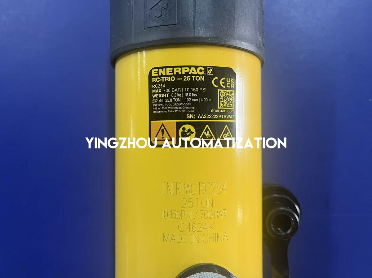 Enerpac RC254 RC-TRIO 25 Ton 102mm Stroke Hydraulic Cylinder-YingZhou Automatization