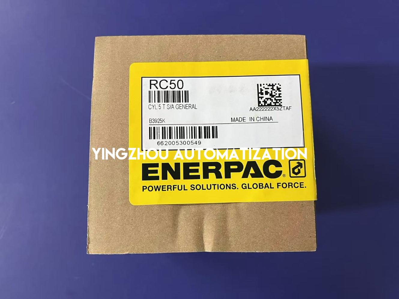 Enerpac RC50 | 5-Ton Single-Acting Hydraulic Cylinder | General Purpose Industrial Lifting | Compact Design | Brand New Original-YingZhou Automatization