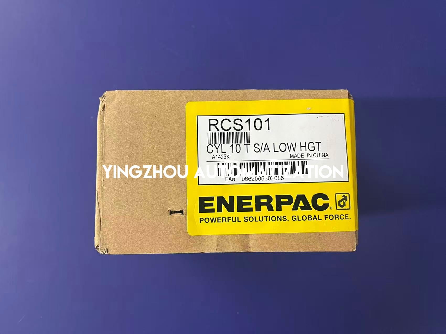 Enerpac RCS101 | RCS-Series Low Height Hydraulic Cylinder | 10 Ton Capacity | 1.50 in Stroke | Ultra-Thin Single-Acting Jack | Brand New Original-YingZhou Automatization