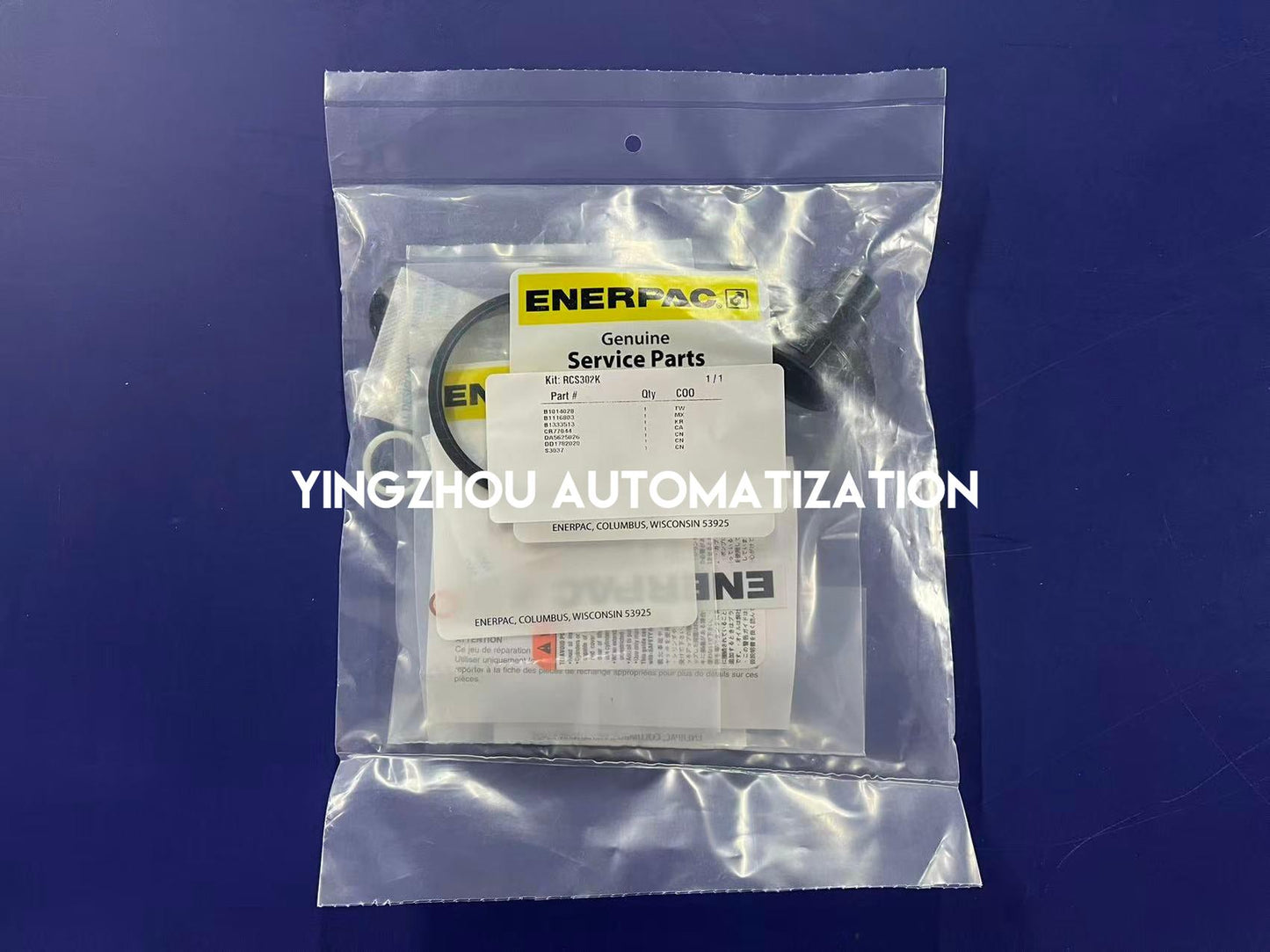 Enerpac RCS302K Repair Kit - Genuine OEM Seal Kit for RCS302 Low-Height Cylinder-YingZhou Automatization