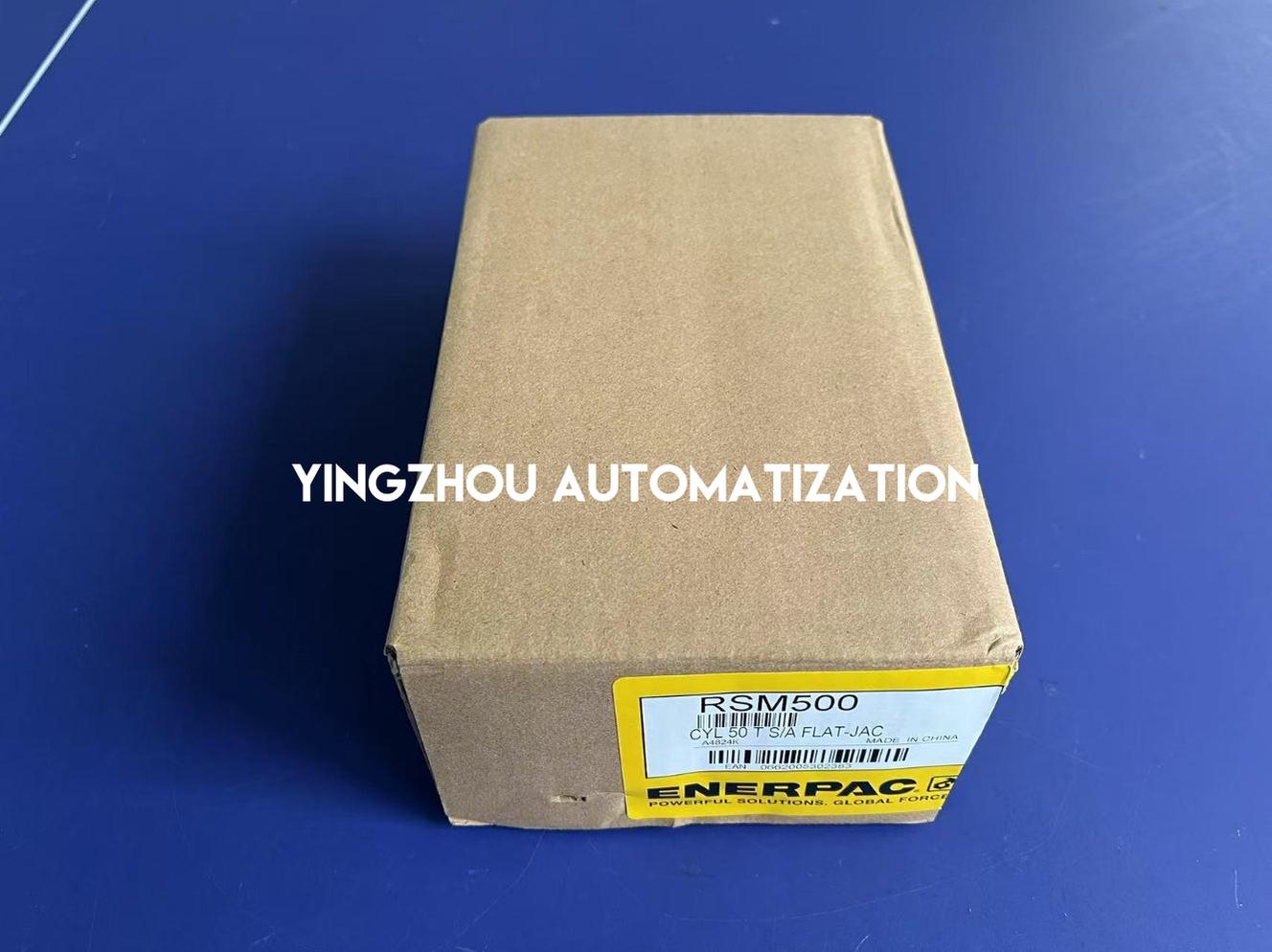 Enerpac RSM500 | Low Height Hydraulic Cylinder | Flat-Jac 50 Ton Capacity | 0.63" Stroke Single-Acting Spring Return | Brand New Original-YingZhou Automatization