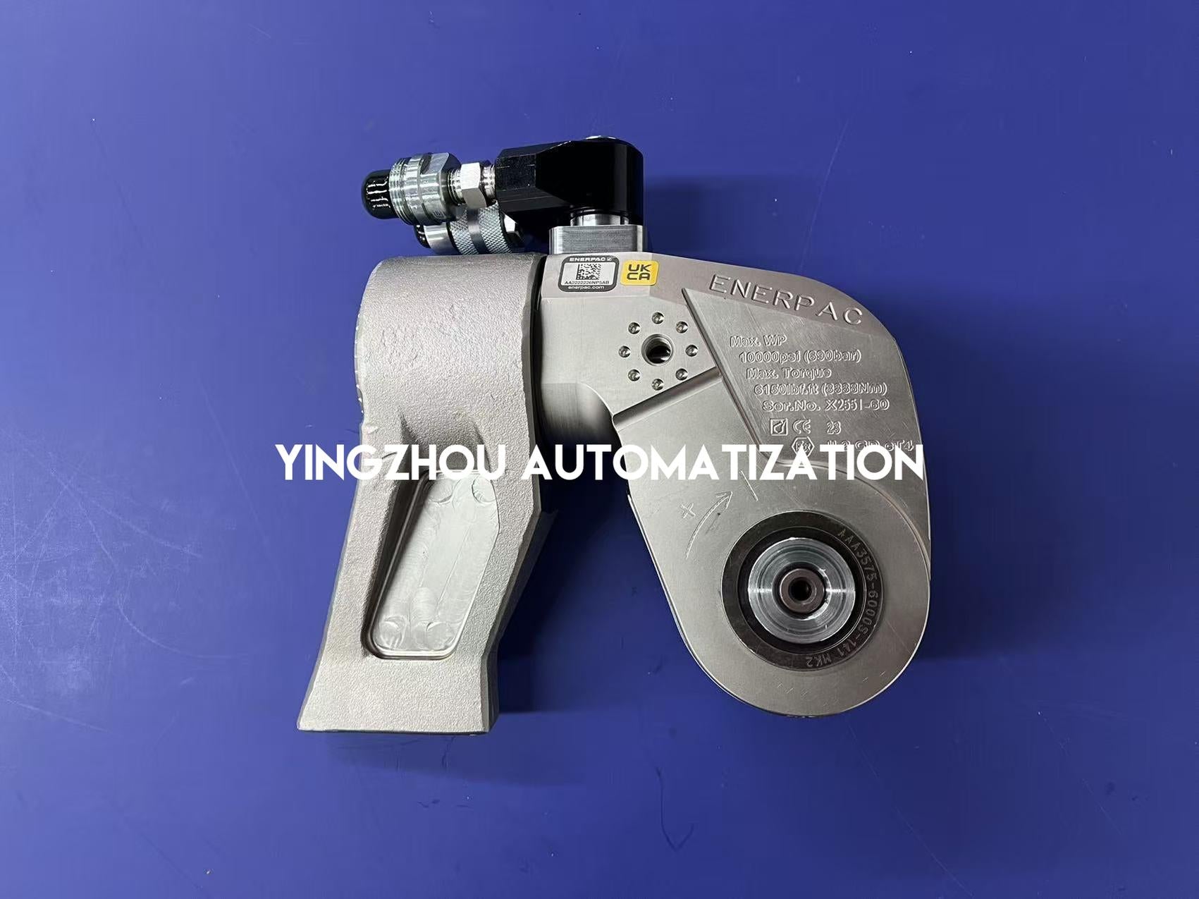 Enerpac S6000X | Square Drive Hydraulic Torque Wrench | 1-1/2" Drive Size | 6,150 ft-lb (8338 Nm) Maximum Torque Output | 10,000 Psi Rated | Brand New Original-YingZhou Automatization