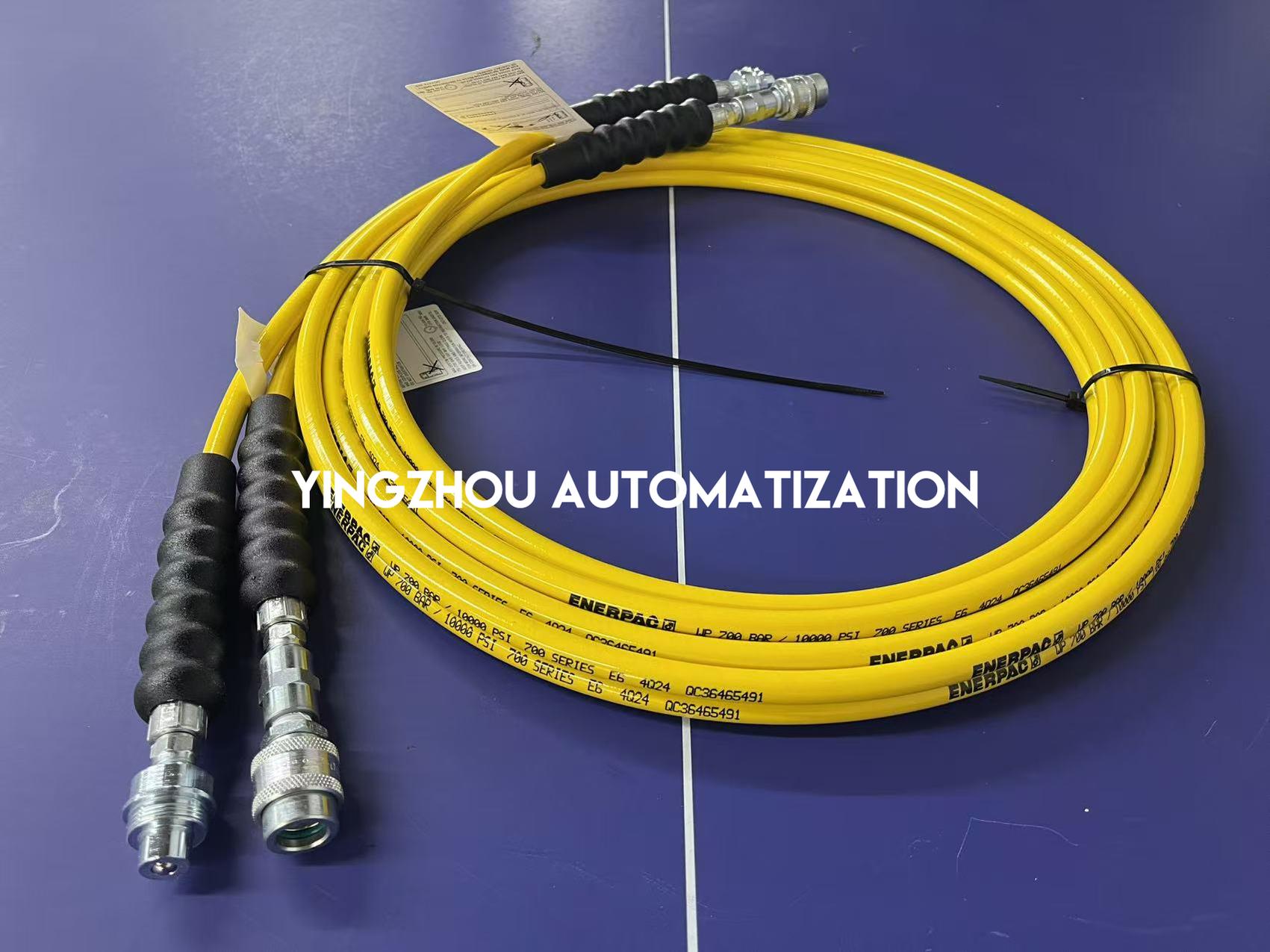 Enerpac THQ706T | Twin Torque Wrench Hose | 19.5 ft. (6.0m) Length | 10,000 Psi 700 Bar Rated with 1/4" Spin-On Couplers | Brand New Original-YingZhou Automatization
