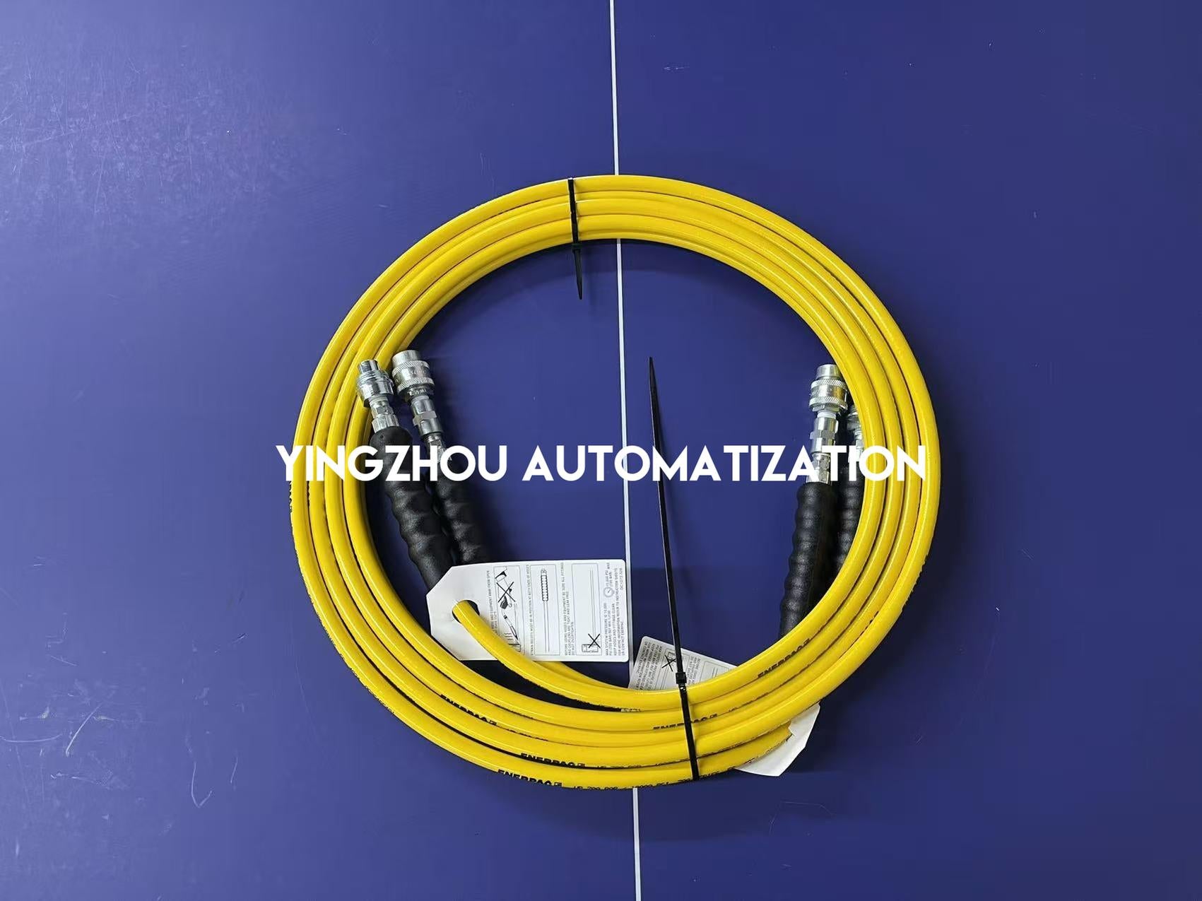 Enerpac THQ706T | Twin Torque Wrench Hose | 19.5 ft. (6.0m) Length | 10,000 Psi 700 Bar Rated with 1/4" Spin-On Couplers | Brand New Original-YingZhou Automatization