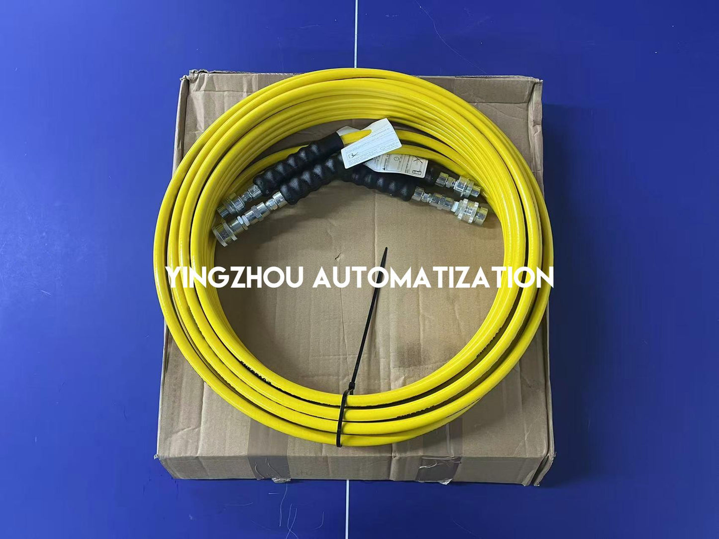Enerpac THQ712T | 12ft Twin Torque Wrench Hose | 10,000 psi 700 bar | Ultra-High Pressure Double Hydraulic Line | Brand New Original-YingZhou Automatization