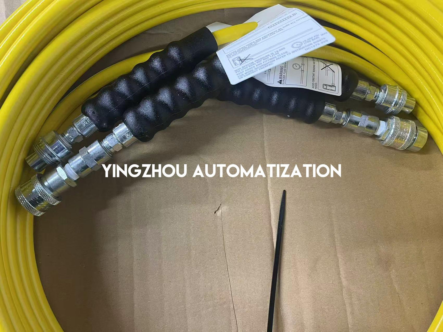 Enerpac THQ712T Twin-Line Hydraulic Hose | 10,000 psi, 12 ft. (3.6 m)-YingZhou Automatization