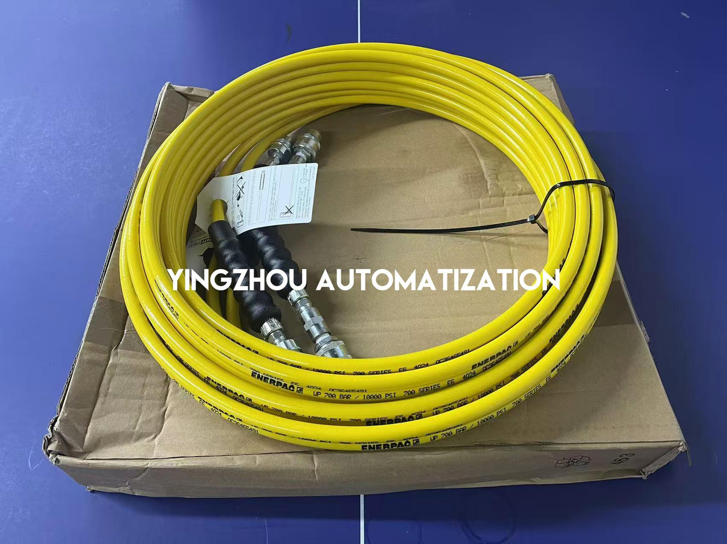 Enerpac THQ712T Twin-Line Hydraulic Hose | 10,000 psi, 12 ft. (3.6 m)-YingZhou Automatization