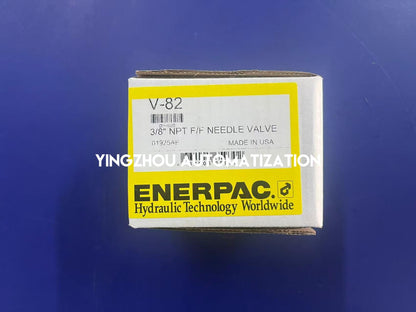 Enerpac V82 V-Series 3/8" NPTF Female 10,000 PSI Hydraulic Needle Valve-YingZhou Automatization