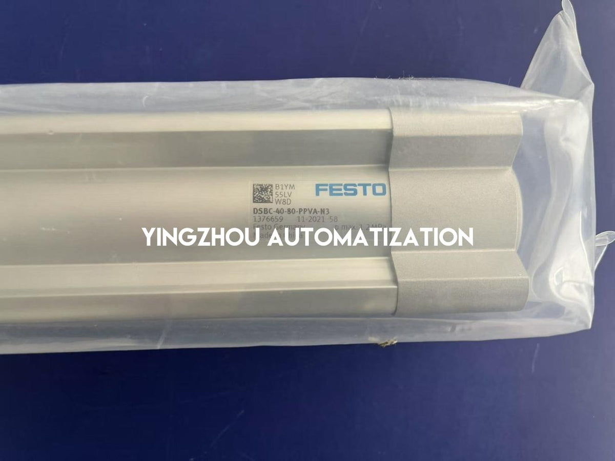 FESTO DSBC-40-80-PPVA-N3 1376659 ISO Pneumatic Cylinder 40mm Bore 80mm Stroke-YingZhou Automatization