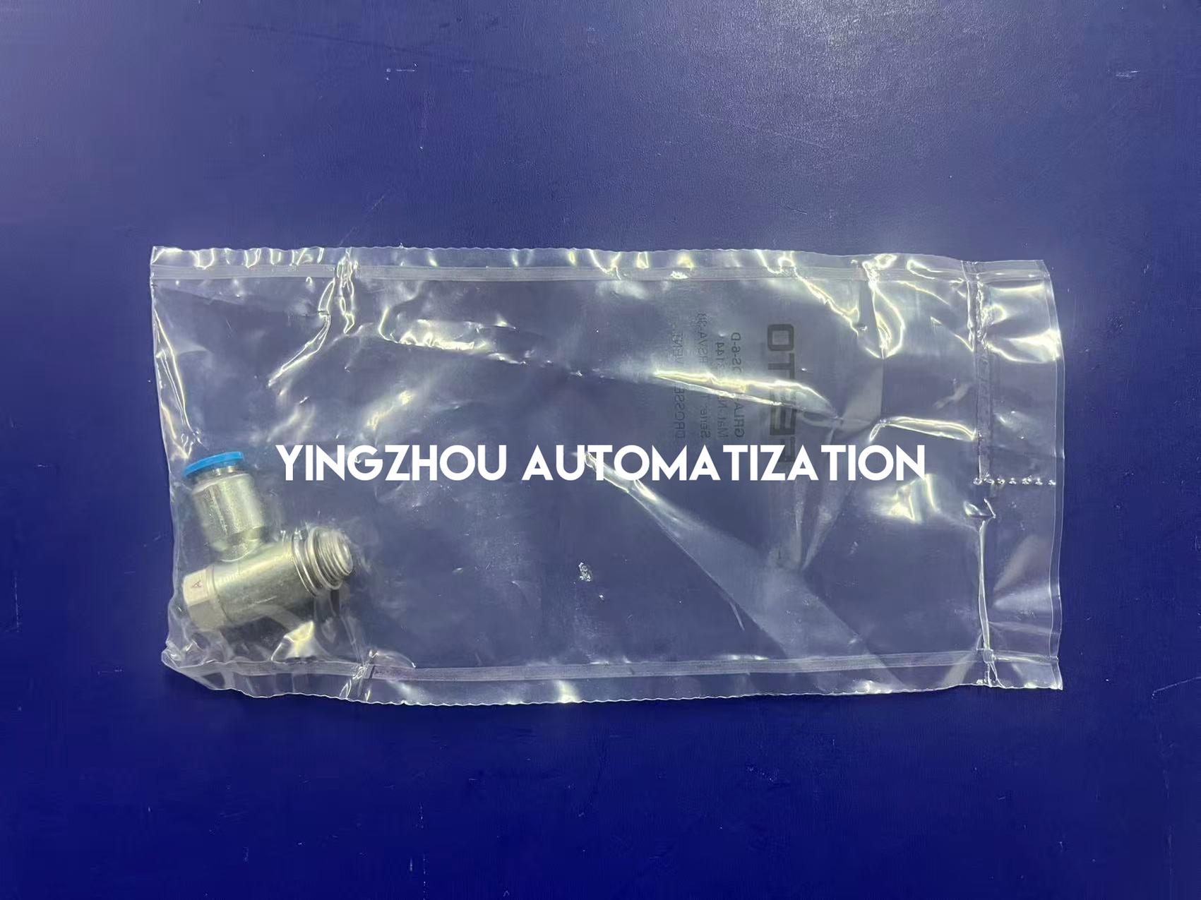 FESTO GRLA-1/8-QS-6-D Valve | 193144 One-Way Flow Control Valve G1/8-6mm | Brand New Original-YingZhou Automatization