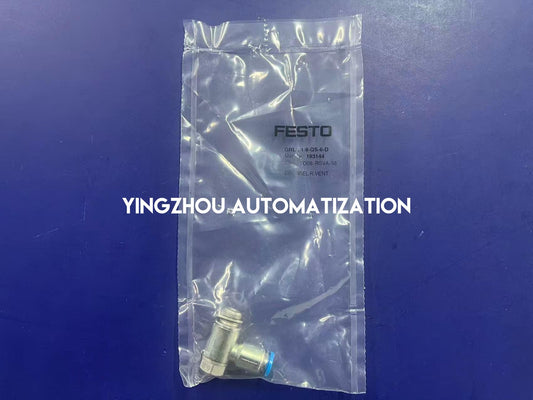 FESTO GRLA-1/8-QS-6-D Valve | 193144 One-Way Flow Control Valve G1/8-6mm | Brand New Original-YingZhou Automatization