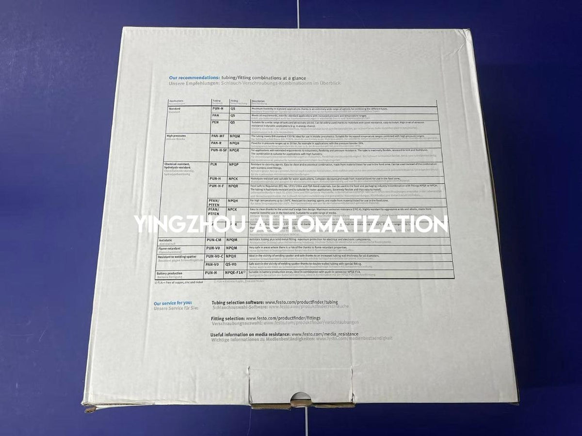 FESTO PUN-H-16X2,5-BL 197388 Blue Polyurethane Pneumatic Tubing 16mm OD 11mm ID-YingZhou Automatization