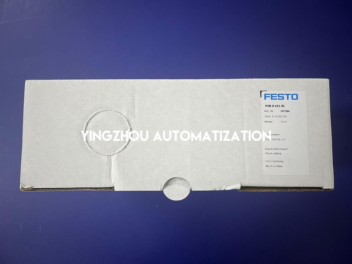 FESTO PUN-H-6X1-BL 197384 Blue Polyurethane Pneumatic Tubing 6mm OD 4mm ID-YingZhou Automatization