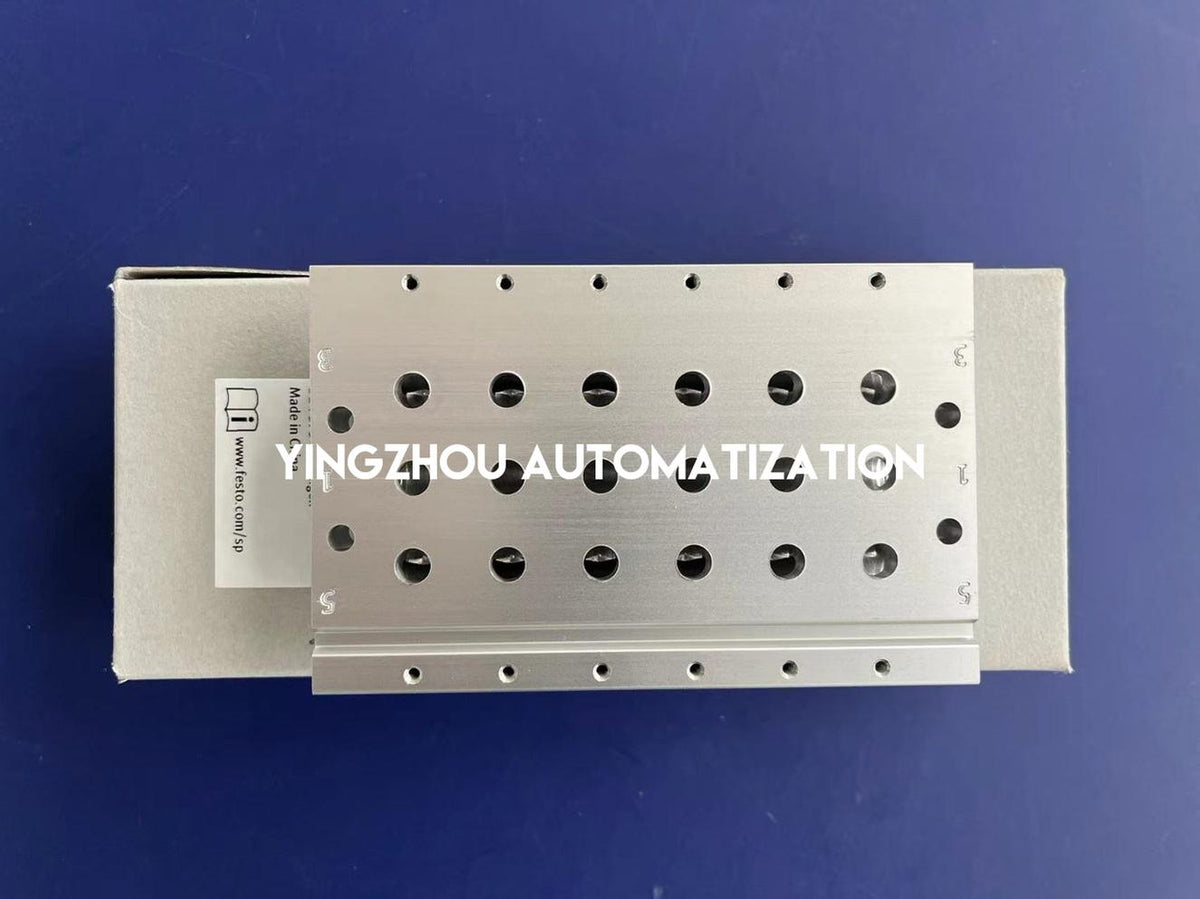 FESTO VABM-L1-14S-G14-6 566622 Pneumatic Manifold Rail 6 Positions G1/4 14mm-YingZhou Automatization