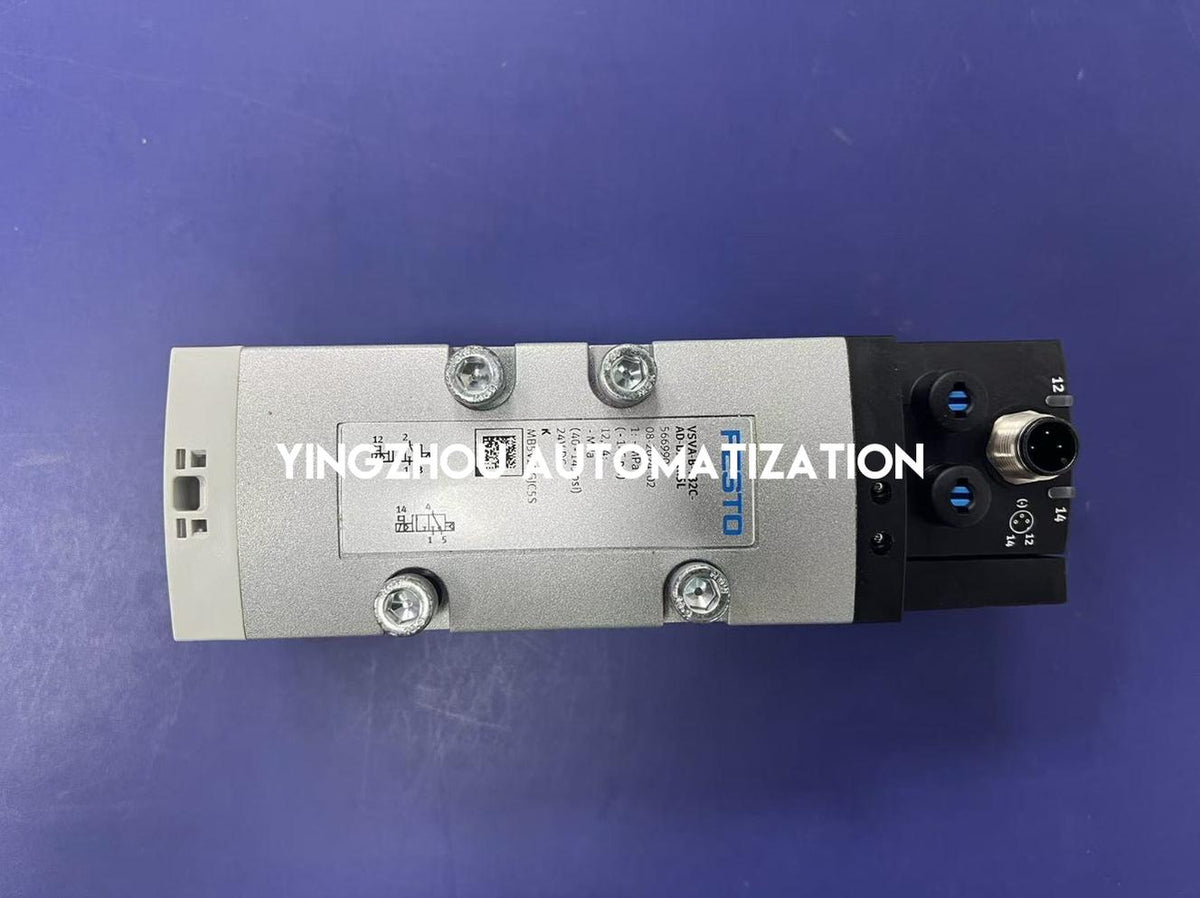 FESTO VSVA-B-T32C-AD-D2-1R5L 566990 2×3/2-Way 24V DC Solenoid Valve ISO 5599-1-YingZhou Automatization