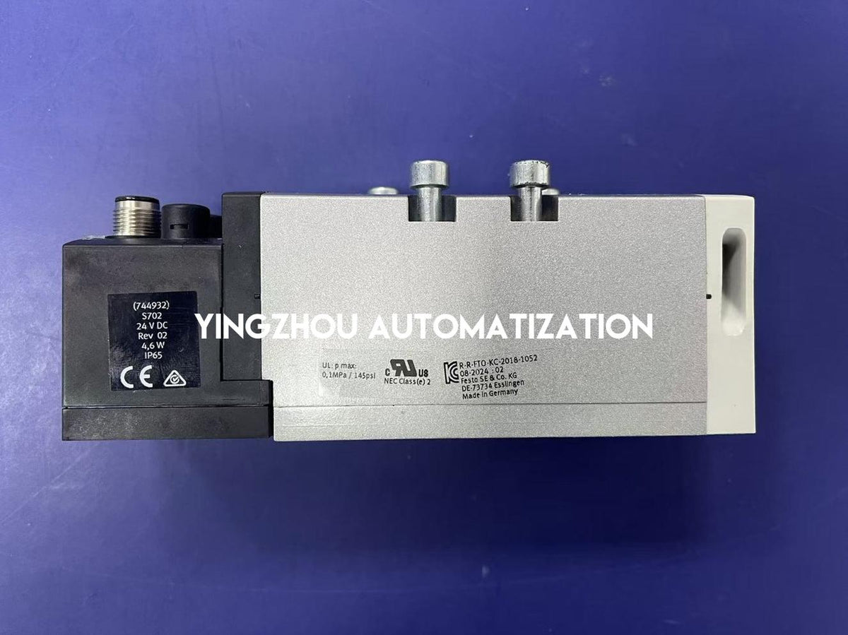 FESTO VSVA-B-T32C-AD-D2-1R5L 566990 2×3/2-Way 24V DC Solenoid Valve ISO 5599-1-YingZhou Automatization