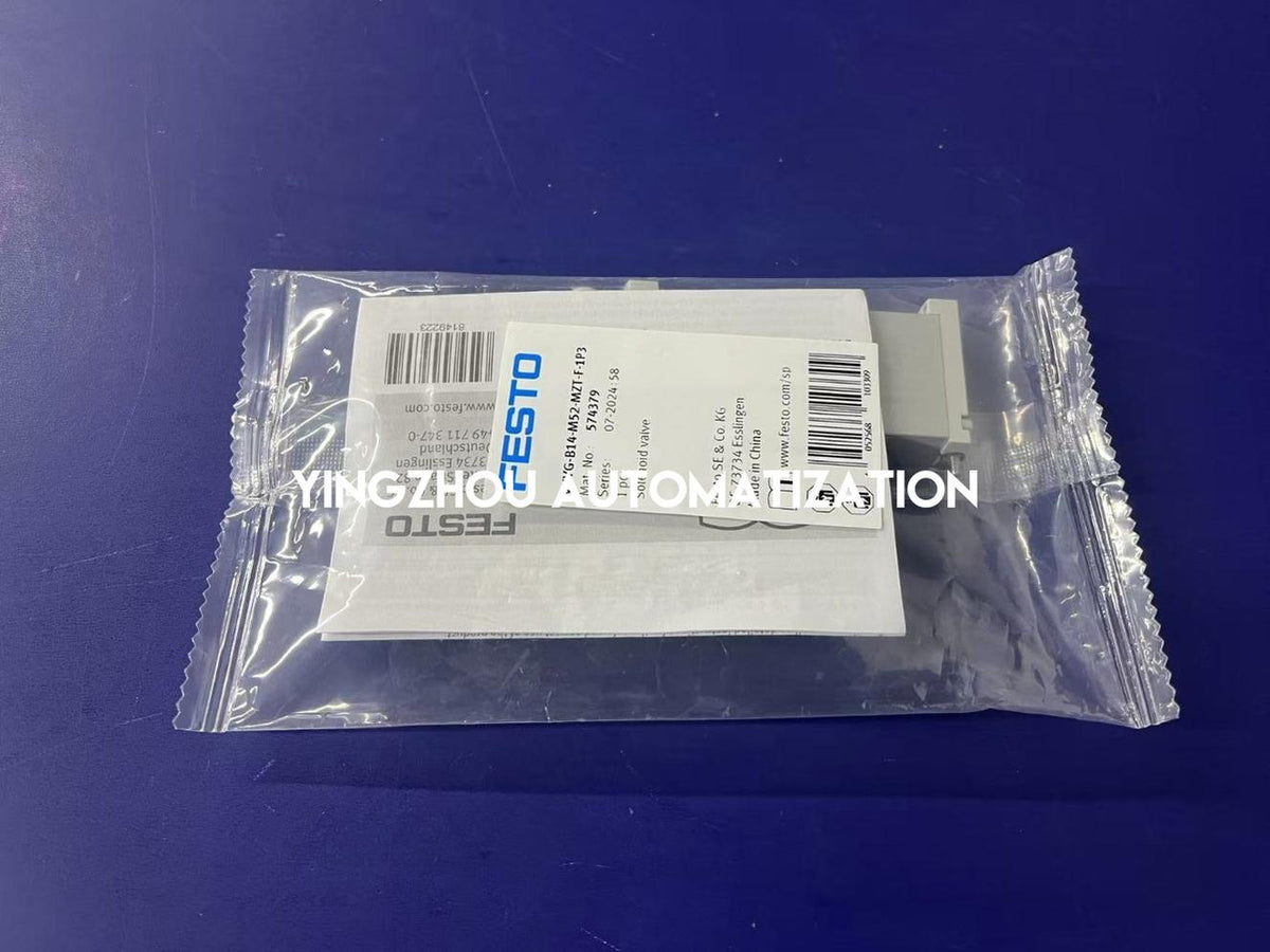 FESTO VUVG-B14-M52-MZT-F-1P3 574379 5/2-Way 24V DC Monostable Solenoid Valve-YingZhou Automatization