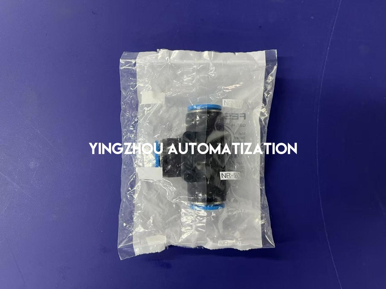 Festo 153133 QST-16 Push-in T-Fitting | 16mm to 16mm Union T | Quick Star Series-YingZhou Automatization