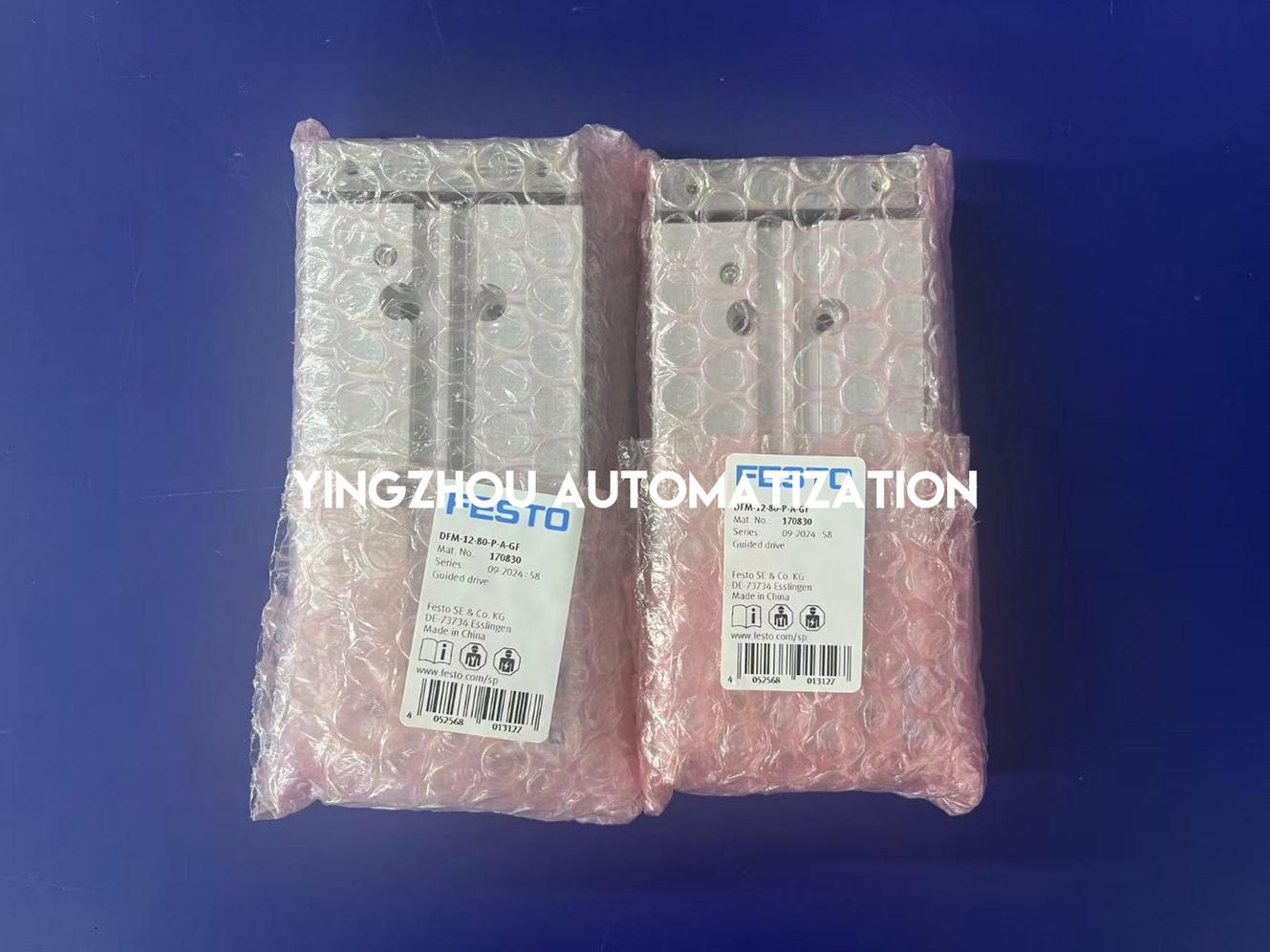 Festo 170830 DFM-12-80-P-A-GF Guided Cylinder | 12mm Bore | 80mm Stroke | Plain Bearing-YingZhou Automatization