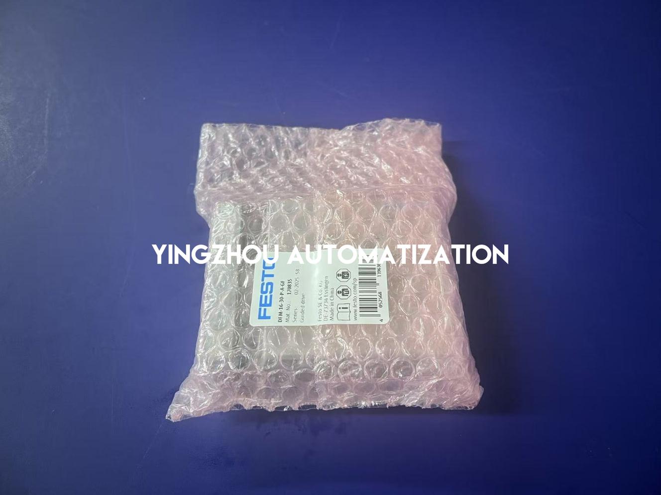 Festo 170835 DFM-16-30-P-A-GF Guided Cylinder | 16mm Bore | 30mm Stroke | Plain Bearing-YingZhou Automatization