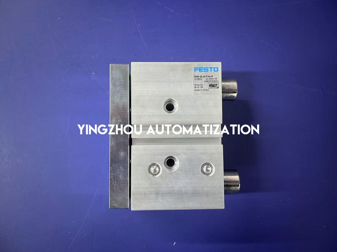 Festo 170854 DFM-32-20-P-A-GF Guided Cylinder | 32mm Bore | 20mm Stroke | Plain Bearing-YingZhou Automatization