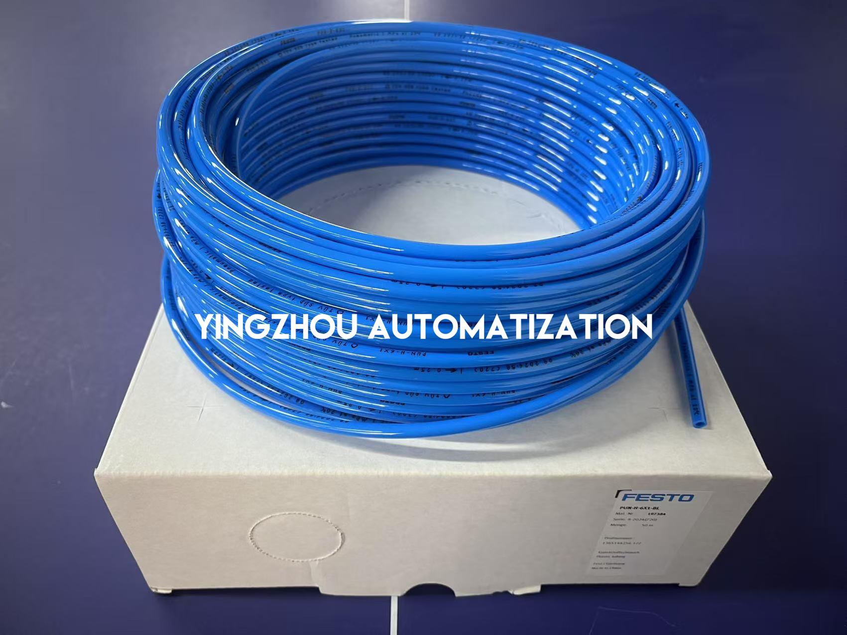 Festo 197384 PUN-H-6x1-BL Pneumatic Tubing | 6mm O.D. | Blue | Hydrolysis Resistant-YingZhou Automatization