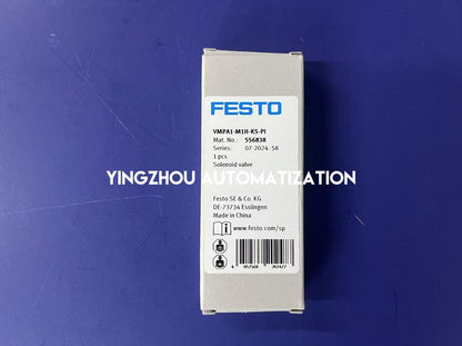 Festo 556838 VMPA1-M1H-KS-PI Solenoid Valve | 3/2-Way NC | 10mm MPA1 Series-YingZhou Automatization