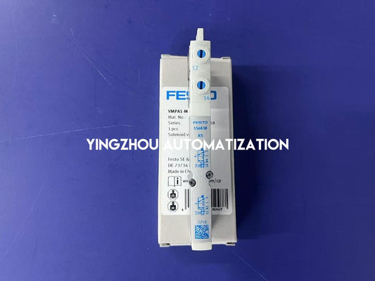 Festo 556838 VMPA1-M1H-KS-PI Solenoid Valve | 3/2-Way NC | 10mm MPA1 Series-YingZhou Automatization