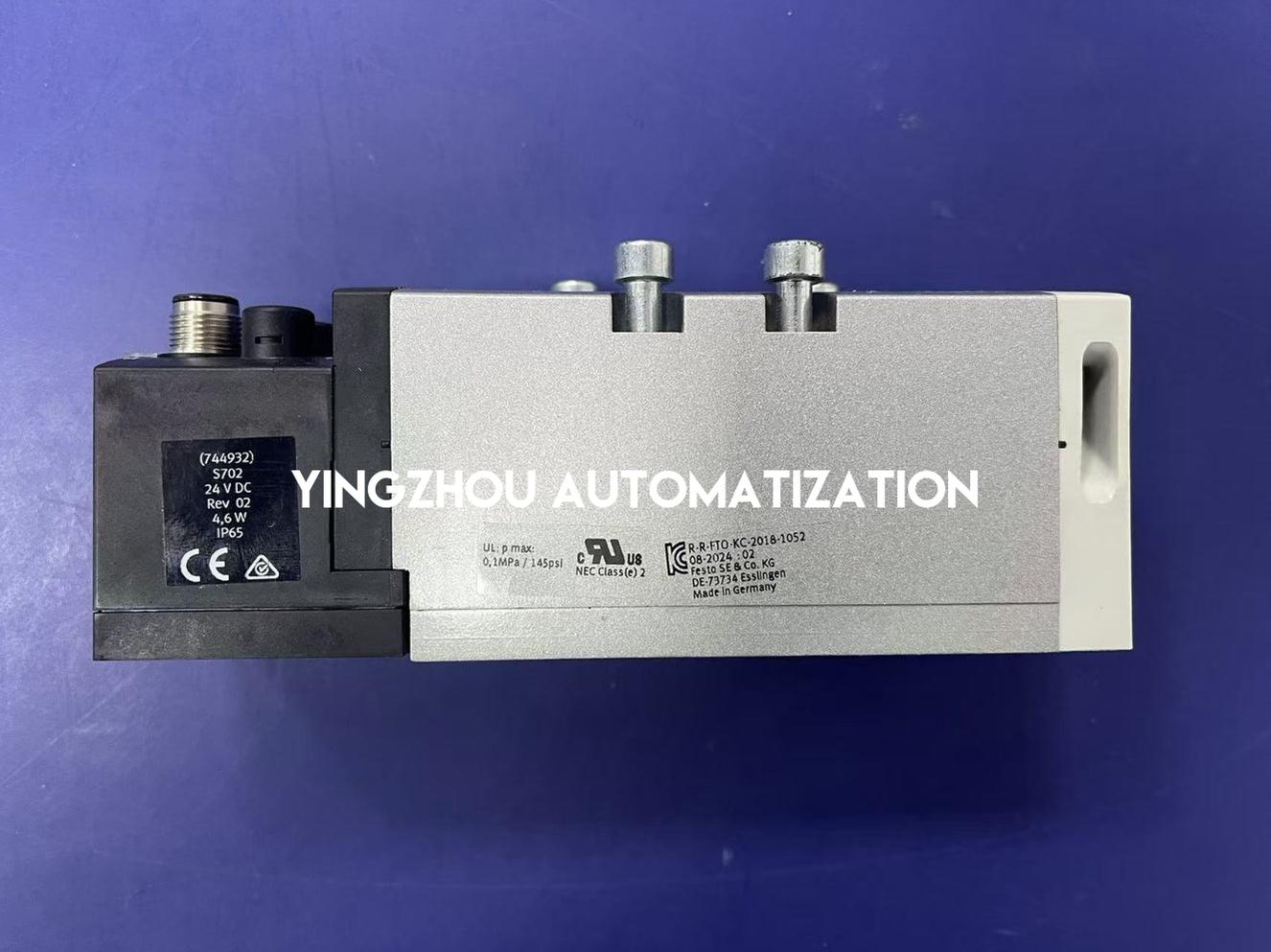 Festo 566990 VSVA-B-T32C-AD-D2-1R5L Solenoid Valve | ISO 15407-1 Size 02 | 2x 3/2-Way NC-YingZhou Automatization