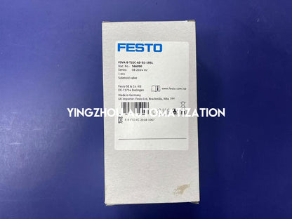 Festo 566990 VSVA-B-T32C-AD-D2-1R5L Solenoid Valve | ISO 15407-1 Size 02 | 2x 3/2-Way NC-YingZhou Automatization