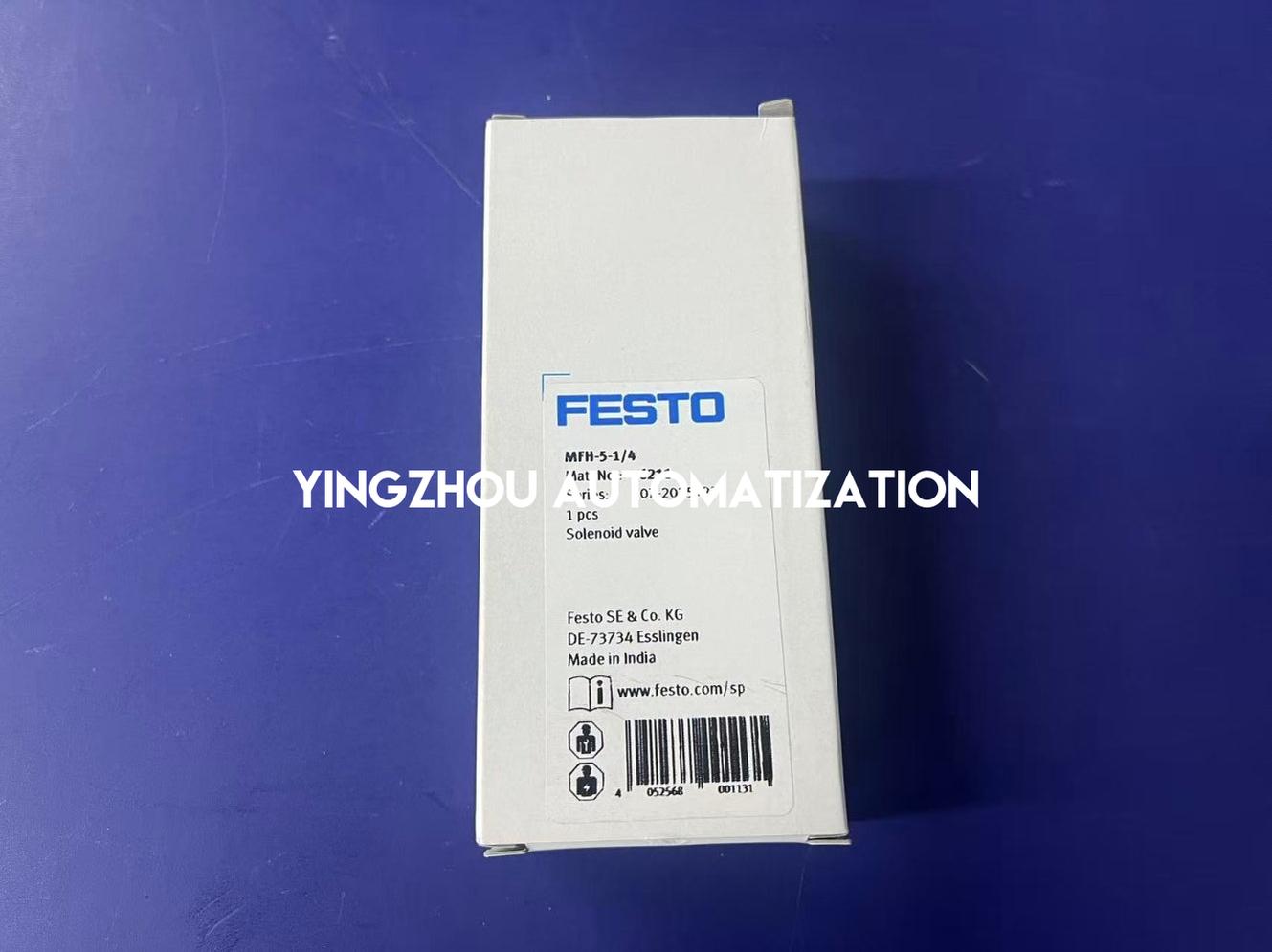 Festo 6211 MFH-5-1/4 Solenoid Valve | 5/2-Way | Monostable | G1/4" | Tiger Classic-YingZhou Automatization