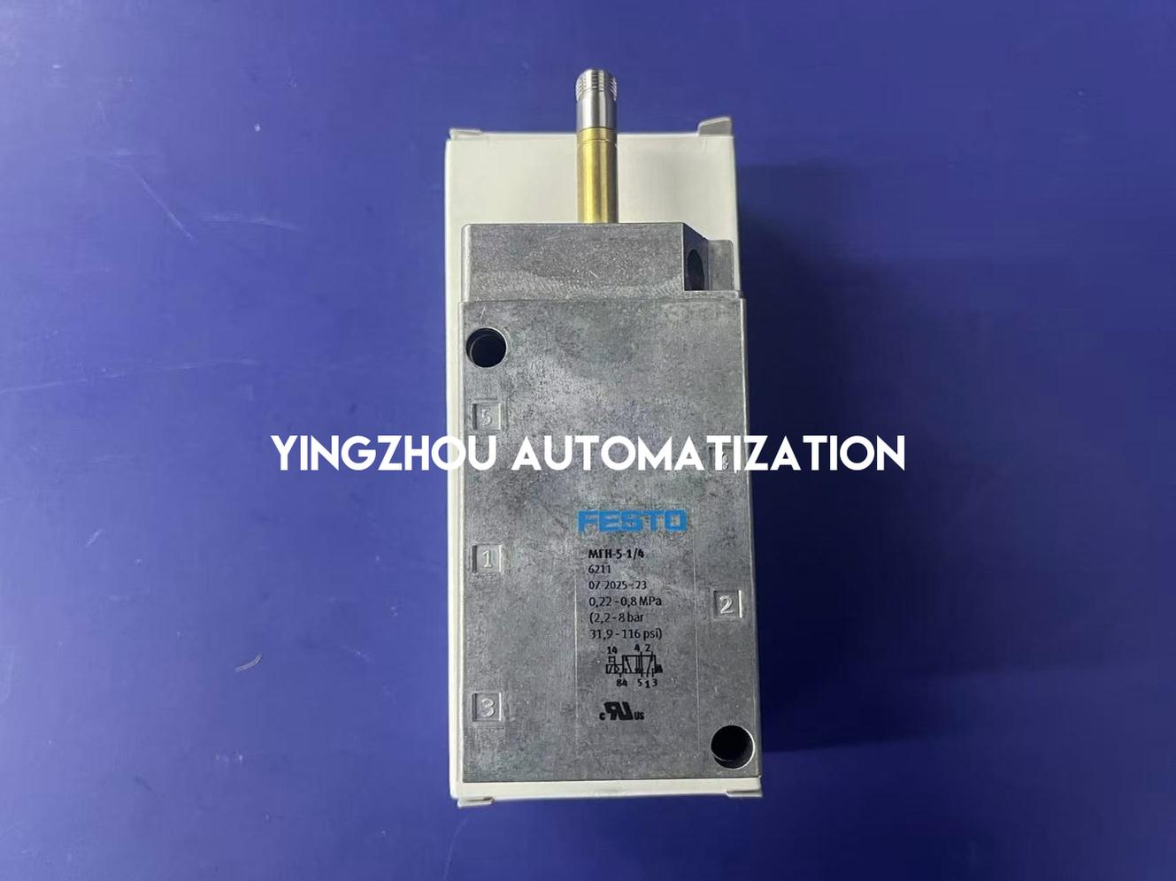Festo 6211 MFH-5-1/4 Solenoid Valve | 5/2-Way | Monostable | G1/4" | Tiger Classic-YingZhou Automatization