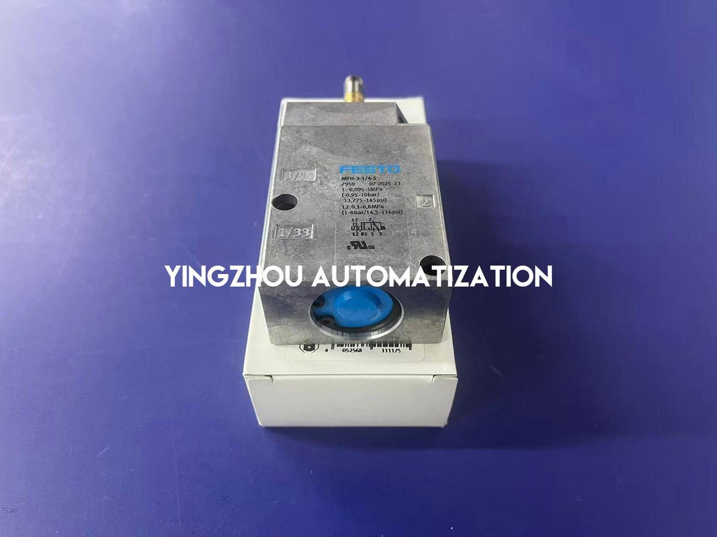Festo 7959 MFH-3-1/4-S Solenoid Valve | 3/2-Way | G1/4" | External Pilot | Tiger Series-YingZhou Automatization
